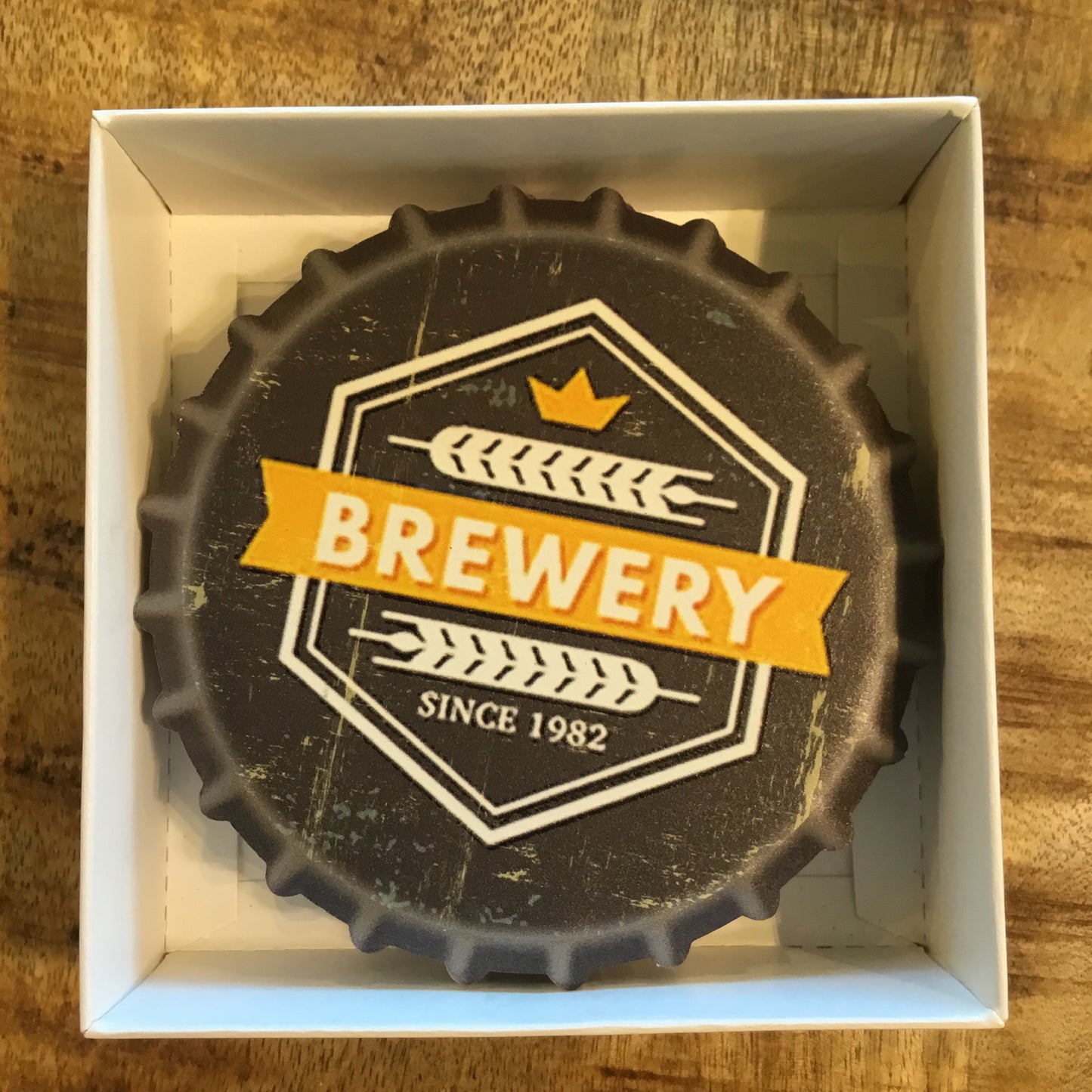 Bottlecap Beer Ceramic Coasters (Set of 4 )