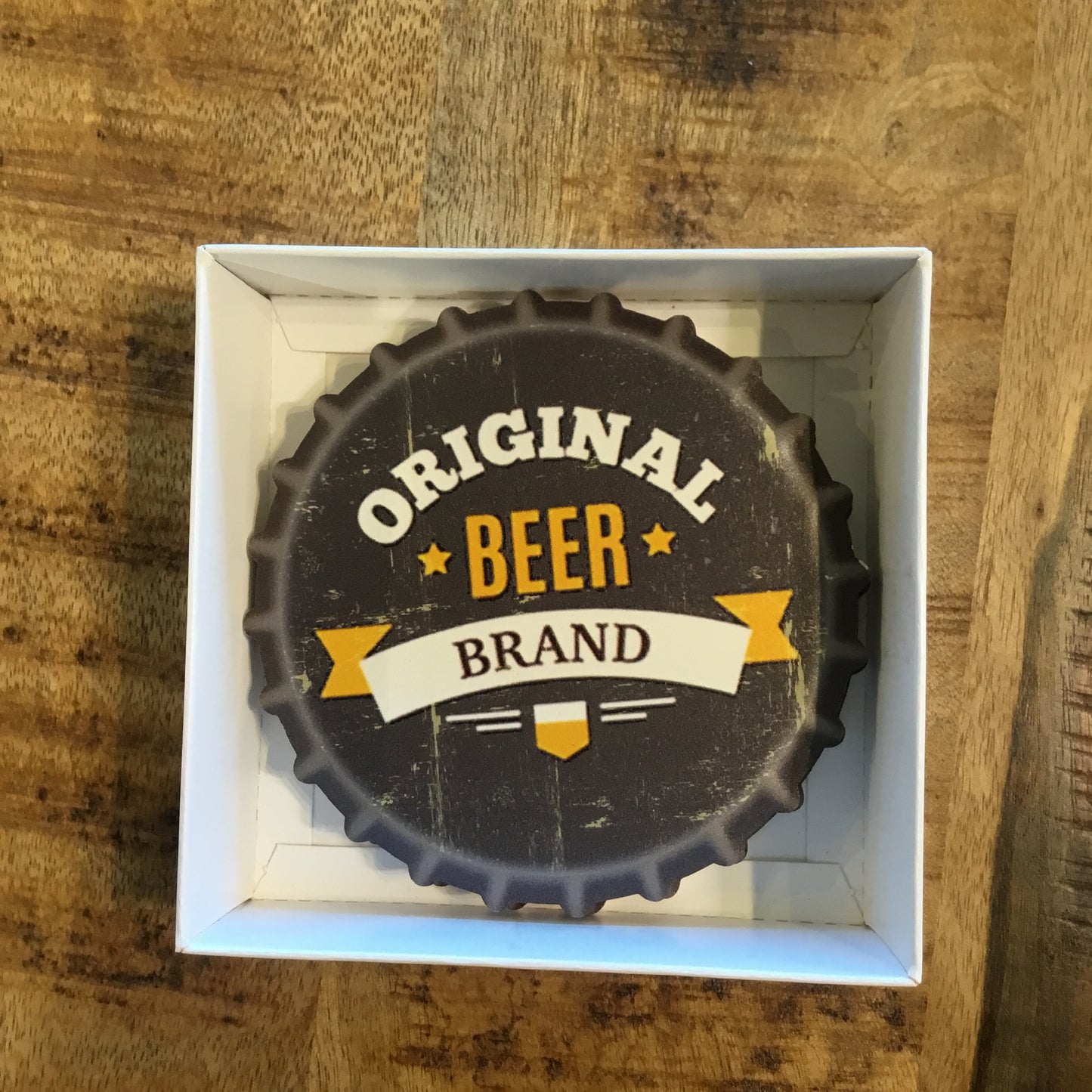 Bottlecap Beer Ceramic Coasters (Set of 4 )