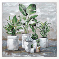 Potted Greenery, painting