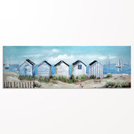 Beach Cabanas painting