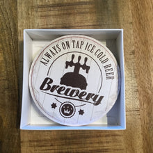 Load image into Gallery viewer, Round Beer Themed Coasters (Set of 4)
