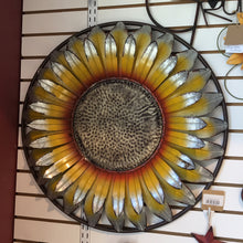 Load image into Gallery viewer, Large Metal Sunflower Encircled Wall Decor
