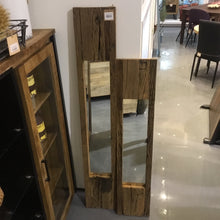 Load image into Gallery viewer, Tall 59 inch Reclaimed wood mirror
