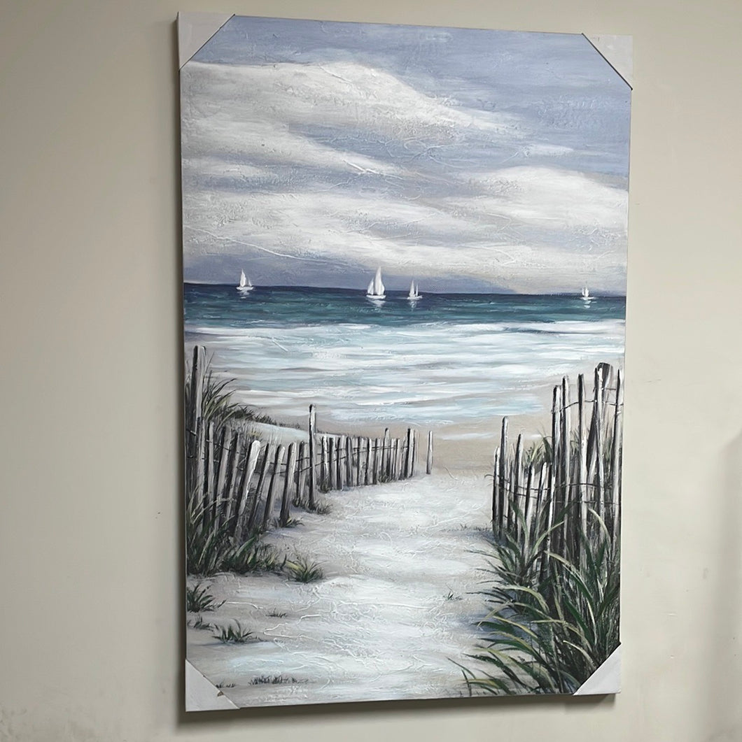 Walk to the Ocean Painting