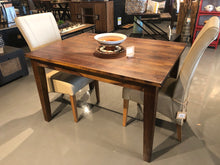 Load image into Gallery viewer, Small country acacia wood dining table
