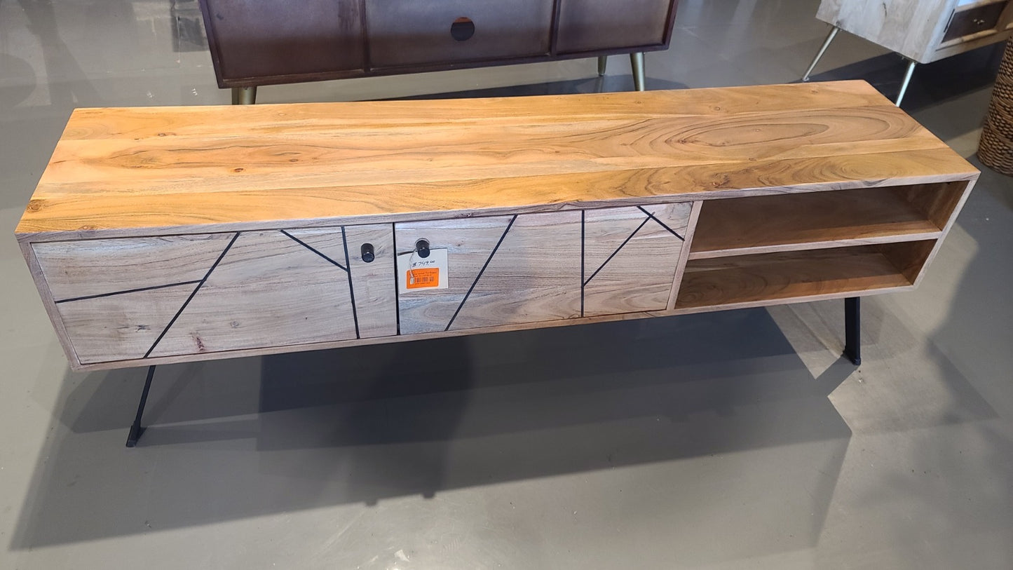 Swift Acacia wood TV Stand