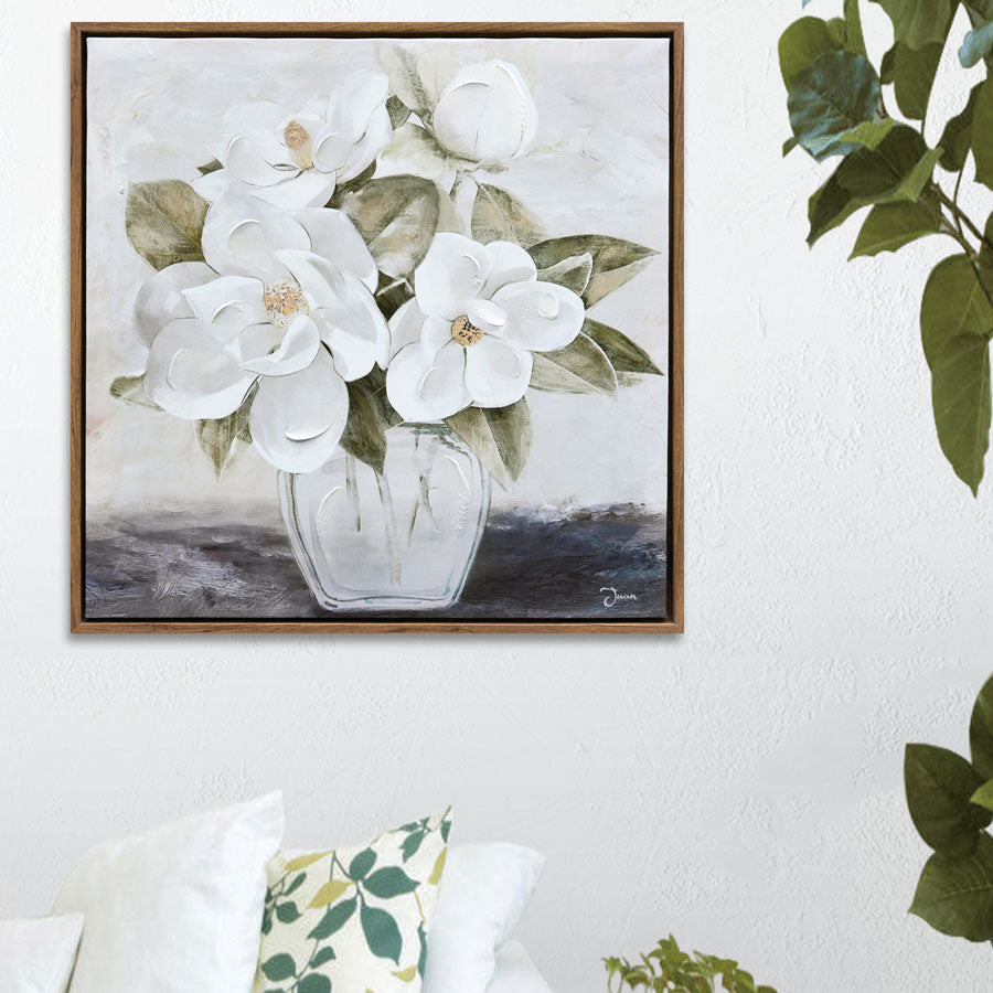 Magnolias on Display - Canvas Print