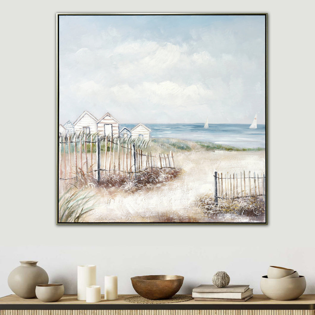 Old Beach Path Painting
