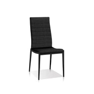 Black Hazel dining chair