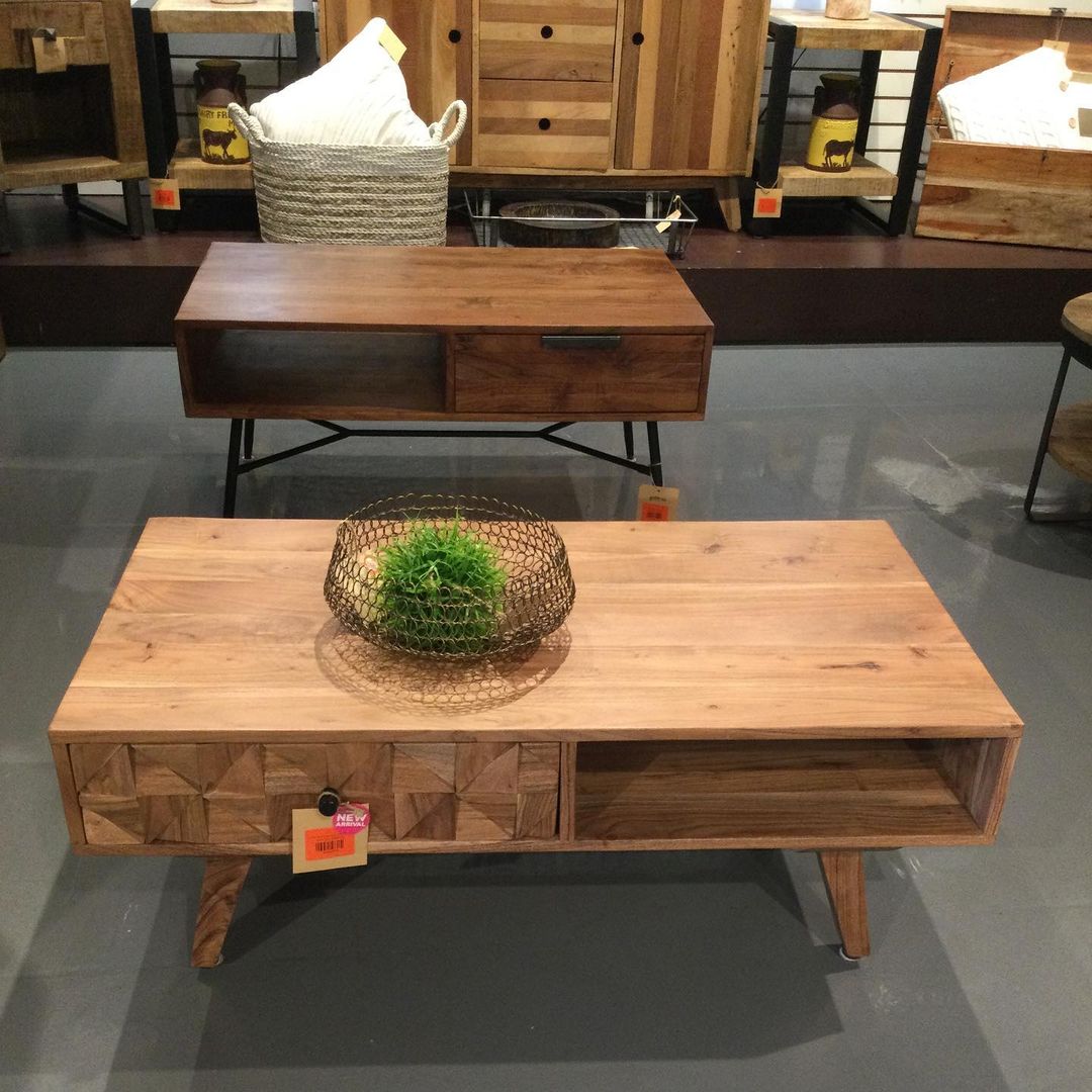 Holos Acacia wood Coffee Table Wicker Emporium