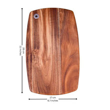 Load image into Gallery viewer, Acacia Wood Charcuterie Cheese Board for Food Meats Bread - Wicker Emporium
