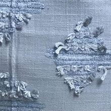 Load image into Gallery viewer, Baby blue chanielle yarn throw pillow 18 x 18
