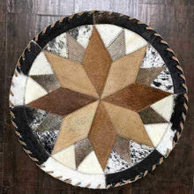 Load image into Gallery viewer, Cowhide 16 16 point placemat
