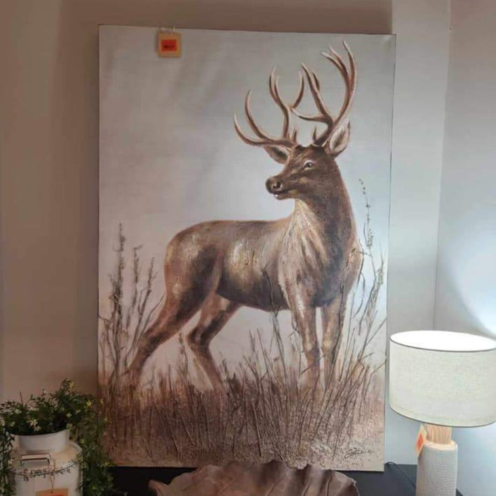 Wild Elk painting