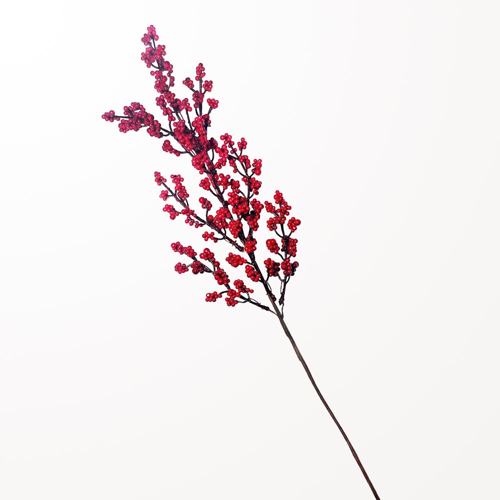 63cm Winter Berry Branch