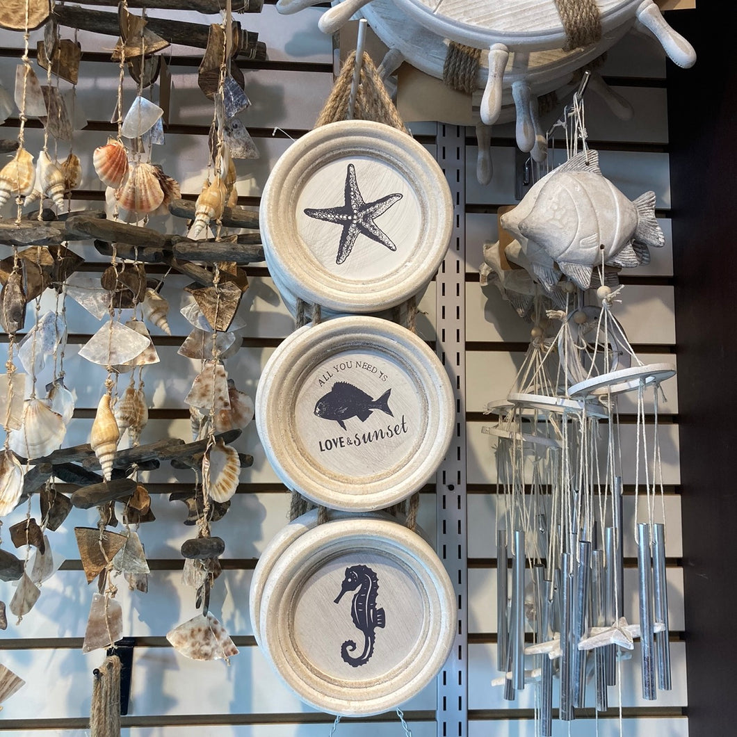 Hanging Ocean Themed Plates