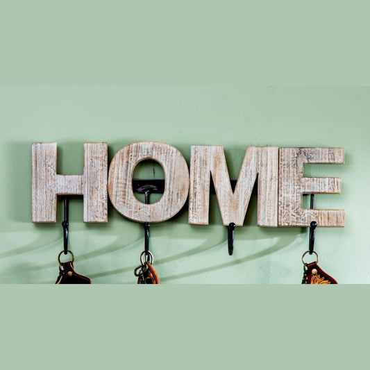HOME mango wall wood hook - Wicker Emporium