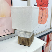 Load image into Gallery viewer, Ceramic Cube Table Lamp
