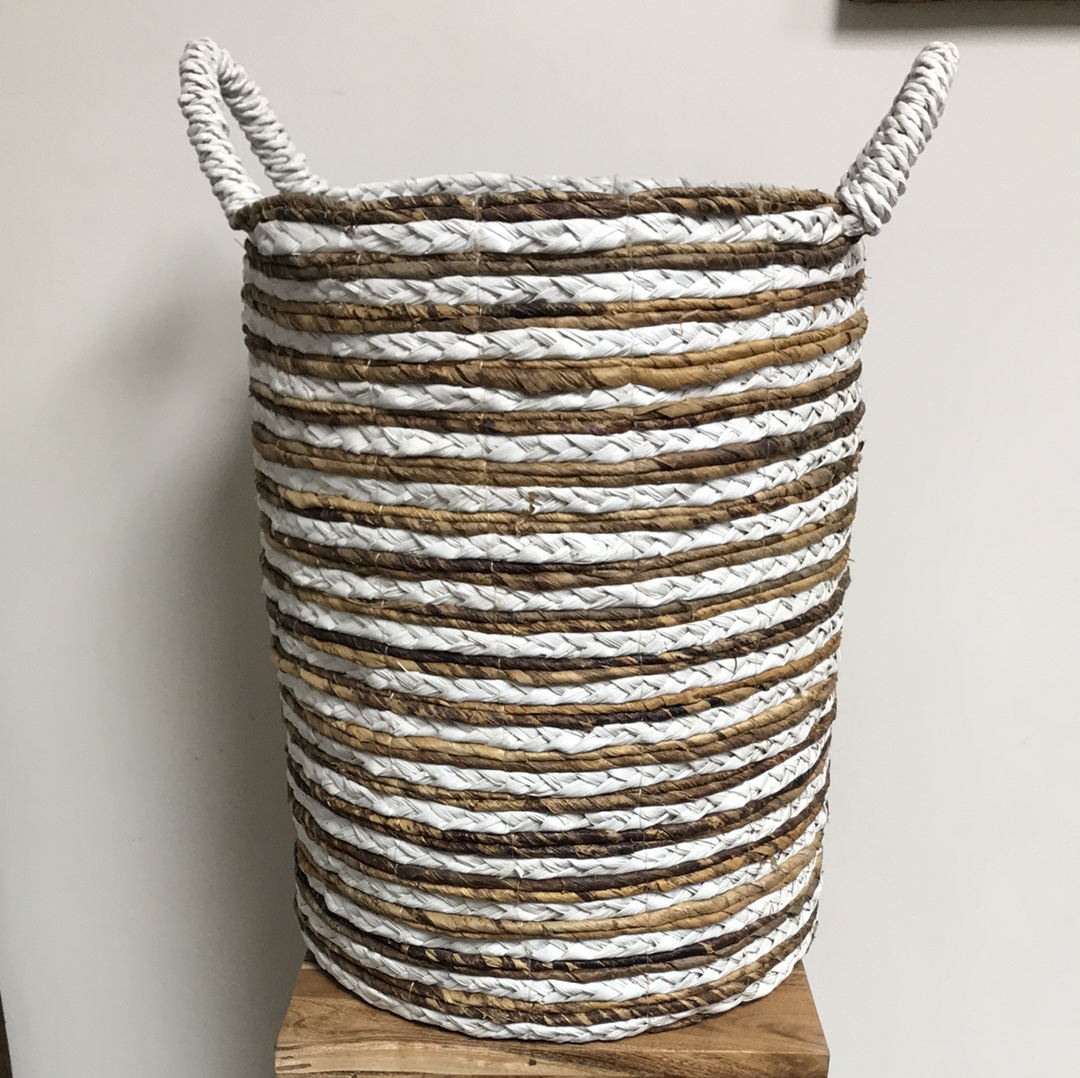 Water hyacinth Basket with handles