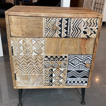 Load image into Gallery viewer, Nathalia mango wood nightstand
