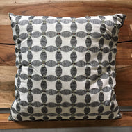 Black and White Flower pattern pillow