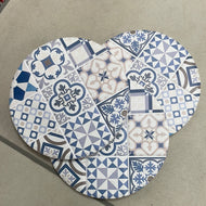 Round ceramic coasters (set of 4)