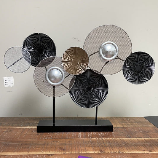 Abstract Metal Table Top Decor