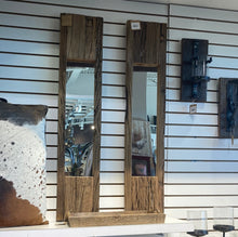 Load image into Gallery viewer, Tall 48 inch Reclaimed wood mirror
