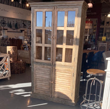Load image into Gallery viewer, Mango wood storage display Armoire
