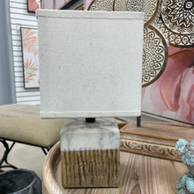 Load image into Gallery viewer, Ceramic Cube Table Lamp
