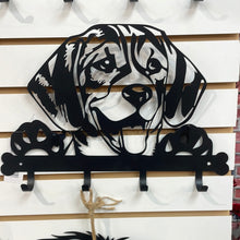 Load image into Gallery viewer, Beagle Metal Wall Hooks
