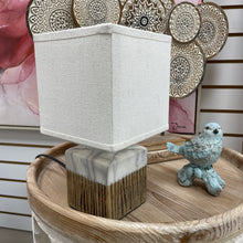 Load image into Gallery viewer, Ceramic Cube Table Lamp

