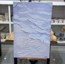 Load image into Gallery viewer, Waves on Pale Sand Painting
