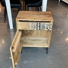 Load image into Gallery viewer, Nathalia mango wood nightstand
