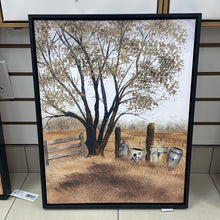 Load image into Gallery viewer, Quiet Back Fence on Canvas
