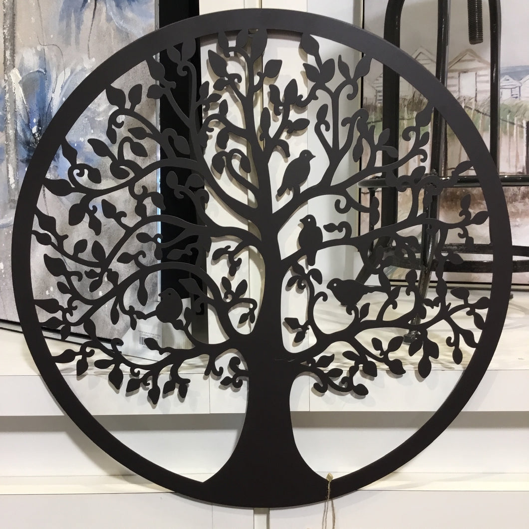 Medium Traditional Tree of Life Metal Wall Decor