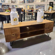 Mango Wood 4 drawer TV Stand