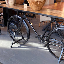 Load image into Gallery viewer, Black Bicycle console Table
