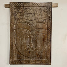 Load image into Gallery viewer, Buddha face wall panel
