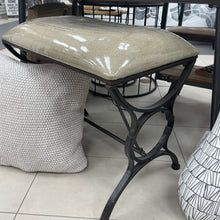 Load image into Gallery viewer, Padded Metal Bench
