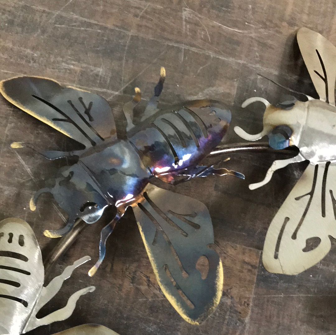 Fireflies in a ring Metal Art