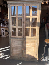 Load image into Gallery viewer, Mango wood storage display Armoire
