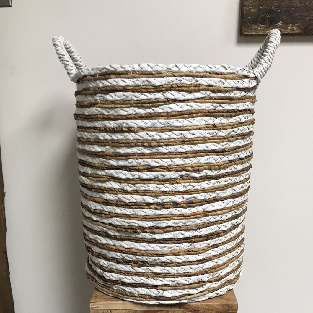 Water hyacinth Baskets with handles