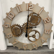 Rusted Gears Wall Clock