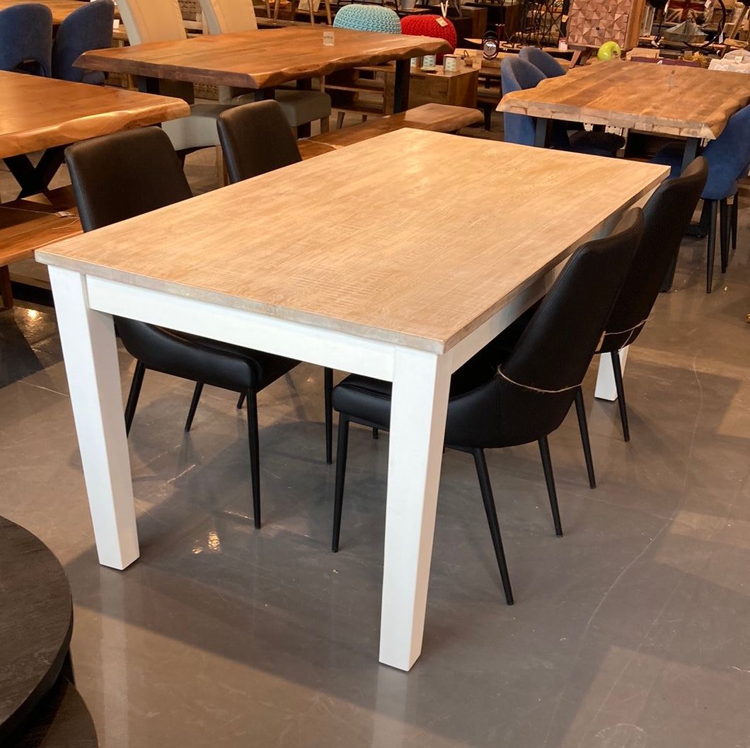 72 inch Montauk Harvest white wash dining table