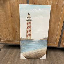 Load image into Gallery viewer, Lighthouse By the Bay Painting
