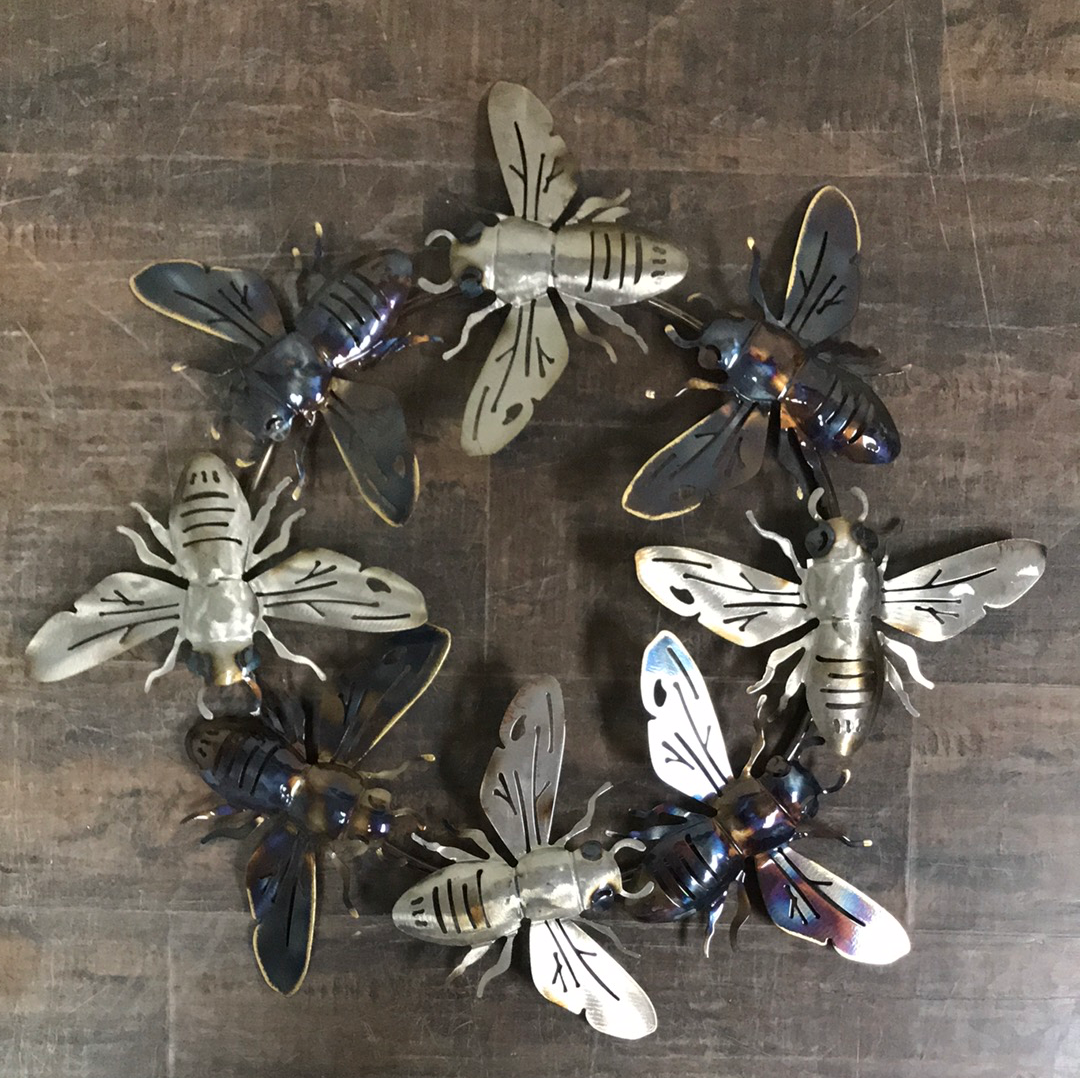 Fireflies in a ring Metal Art