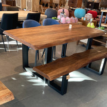 Load image into Gallery viewer, 71 inch Haynes Live Edge Mango Dining Table

