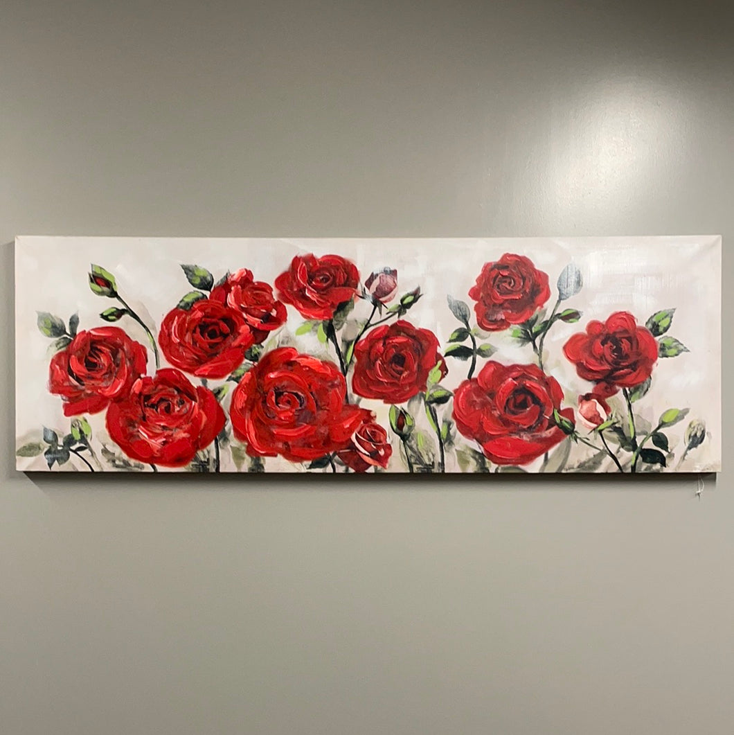 Field of Roses Painting