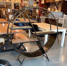 Load image into Gallery viewer, Circular Metal Bookshelf
